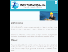 Tablet Screenshot of iasetingenieria.com